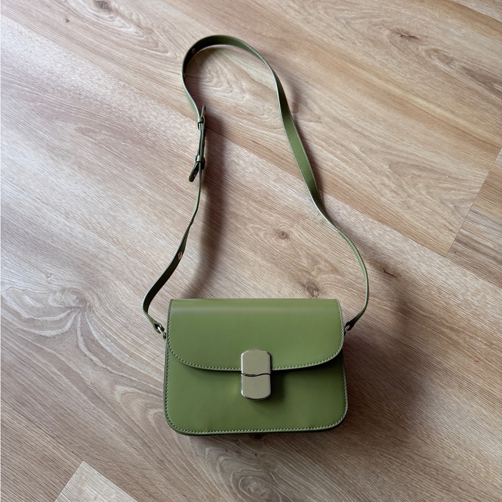 Sezane Mini Milo Classic Bag - Icy Pistachio